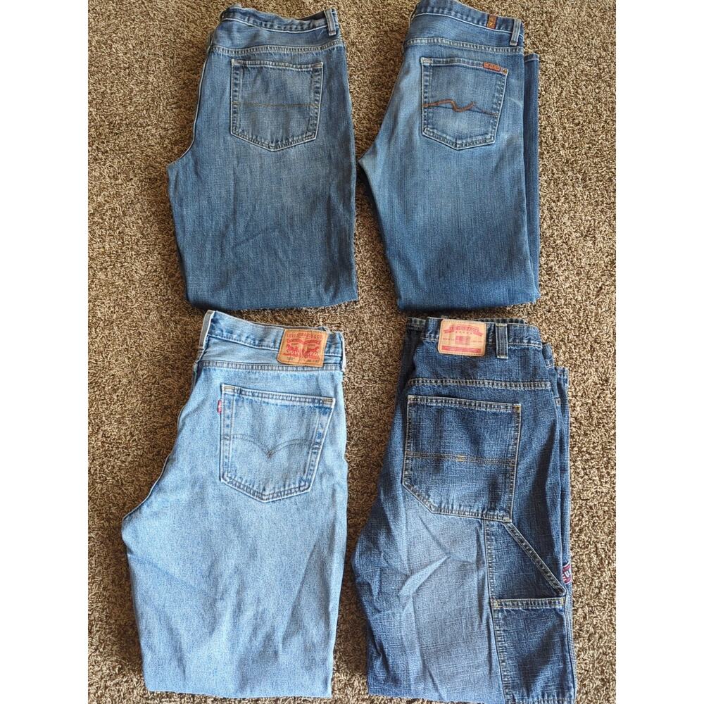 Baggy Skater Carpenter Jeans Mens Size 36 Levi's US Polo Urban Pipeline 7FAMK
